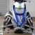 Our Squiggly wrap for the Yamaha Nytro, in blue