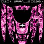 The True Fire for Polaris Edge Chassis sleds, in pink
