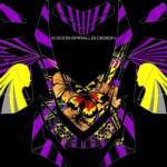 Ski-Doo REV XP graphic kit 'Hibiscus Girl', in Purple/Black