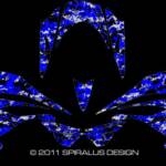 Digital Camo for the Yamaha FX Nytro snowmobile, in blue