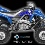 Preview of our ventilated kit installed on a Raptor 700