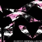 Bandit graphic kit for the Yamaha Raptor 700 in pink