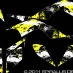 Bandit graphic kit for the Yamaha Raptor 700 in yellow
