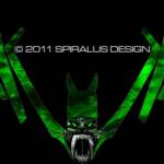 Arctic Cat F-Series/Z1 graphic, Hells Fury with Cathead and green background color