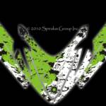 Our Break Away sled wrap for Arctic Cat M Series & Crossfire snowmobiles, in green