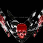 Arctic Cat M Series/Crossfire Chrome Angel in Red

